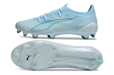 Men's Puma Ultra Ultimate FG Football Boots - Jade/Silver/Blue