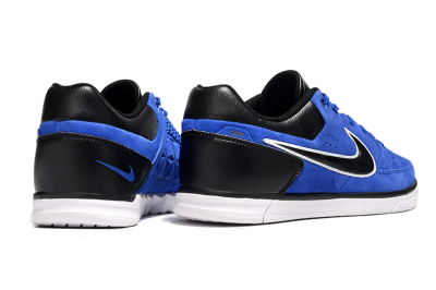 Men's Nike Street Gato IC Football Shoes - Blue/Black/White