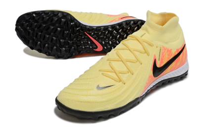 Men's Nike Phantom Luna Elite NU TF Football Shoes - Yellow/Black/Red