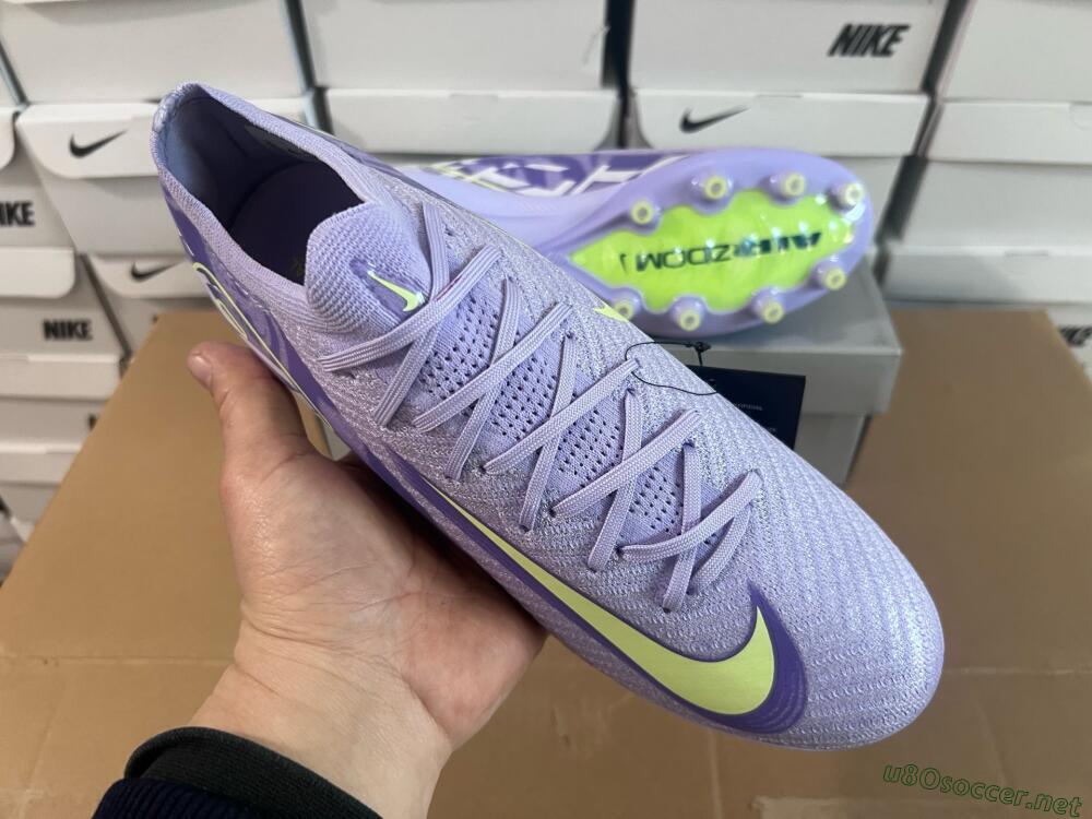 Men's Nike Air Zoom Mercurial Vapor 16 Elite AG Football Boots - Purple/Yellow/Blue