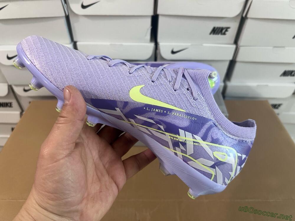 Men's Nike Air Zoom Mercurial Vapor 16 Elite AG Football Boots - Purple/Yellow/Blue