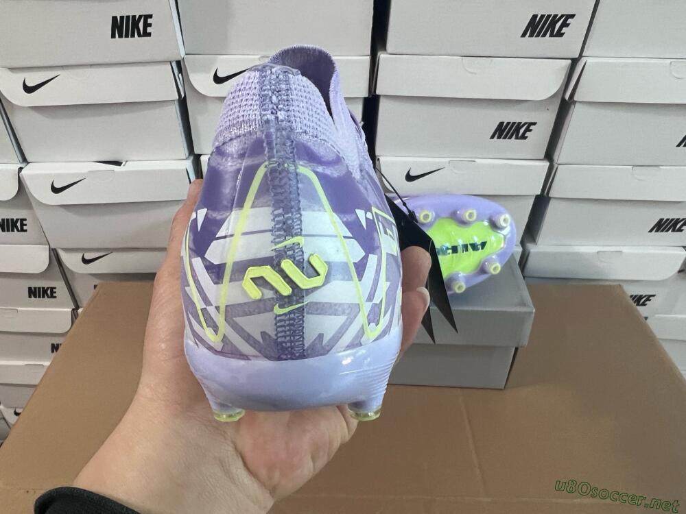 Men's Nike Air Zoom Mercurial Vapor 16 Elite AG Football Boots - Purple/Yellow/Blue