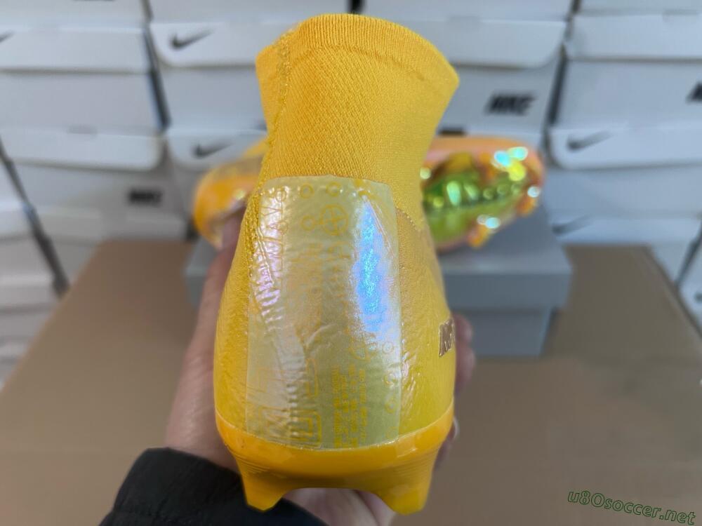 Unisex Nike Air Zoom Mercurial Superfly 10 Elite FG Football Boots - Gold/Gold