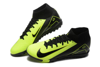 Men's Nike Air Zoom Mercurial Superfly 10 Elite TF Football Shoes - Yellow/Black