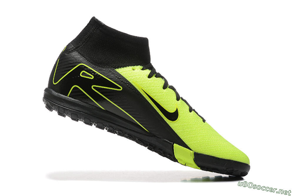 Men's Nike Air Zoom Mercurial Superfly 10 Elite TF Football Shoes - Yellow/Black 7