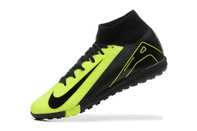 Men's Nike Air Zoom Mercurial Superfly 10 Elite TF Football Shoes - Yellow/Black