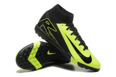 Men's Nike Air Zoom Mercurial Superfly 10 Elite TF Football Shoes - Yellow/Black