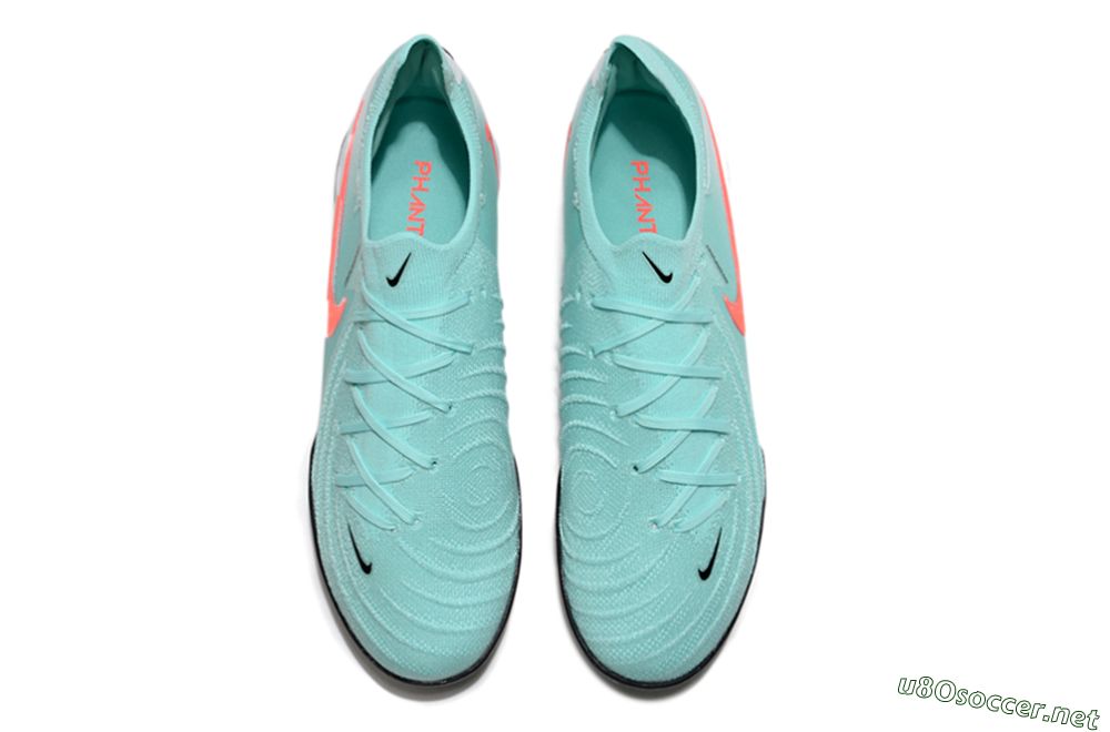 Unisex Nike Phantom Luna Elite TF Football Shoes - Jade/Red/White 4