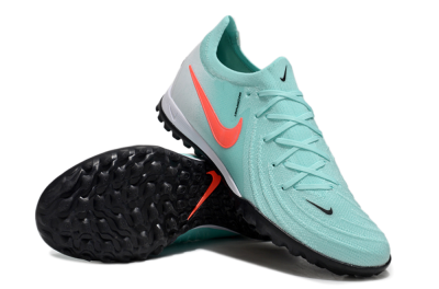 Unisex Nike Phantom Luna Elite TF Football Shoes - Jade/Red/White