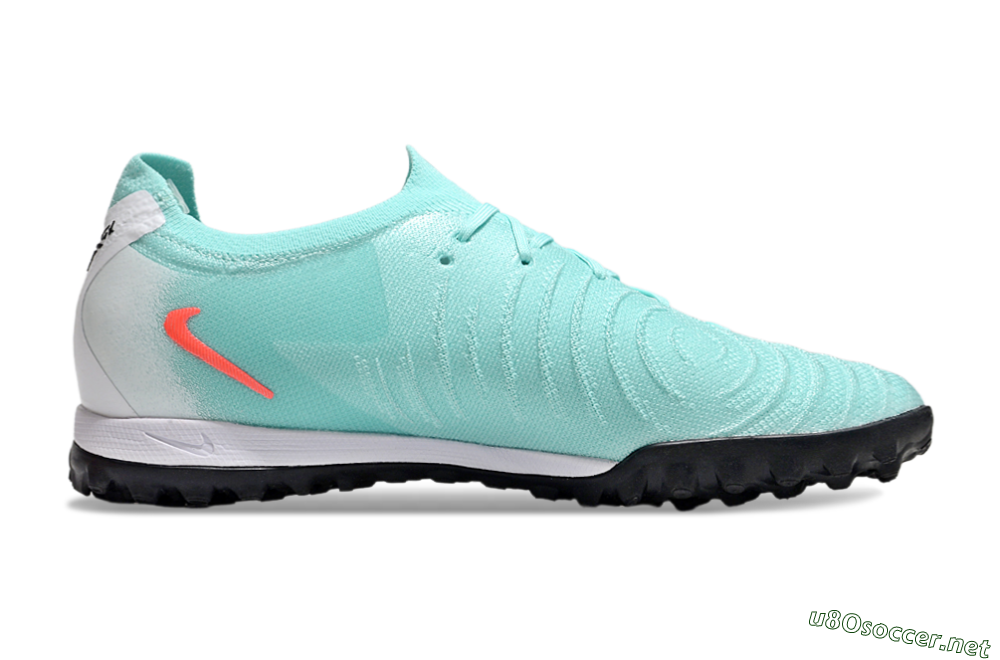 Unisex Nike Phantom Luna Elite TF Football Shoes - Jade/Red/White 7
