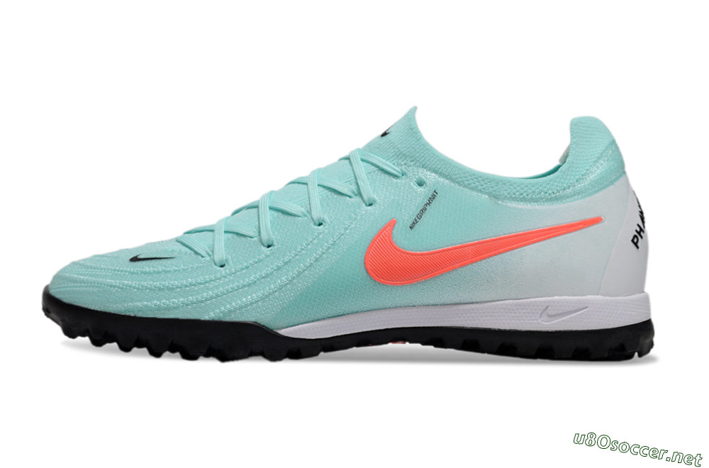 Unisex Nike Phantom Luna Elite TF Football Shoes - Jade/Red/White 0