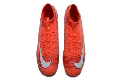 Unisex Nike Air Zoom Mercurial Superfly 10 Elite FG Football Boots - Red/White