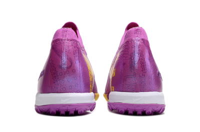 Unisex Nike Air Zoom Mercurial Vapor 16 Elite TF Football Shoes - Purple/Yellow/White