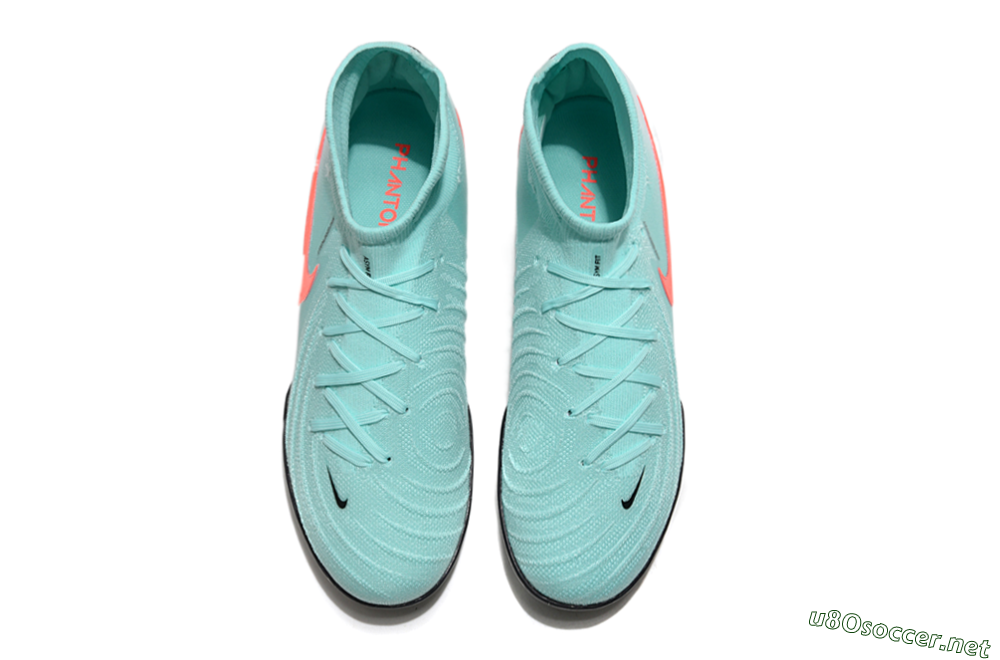 Unisex Nike Phantom Luna Elite TF Football Shoes - Jade/Red/White 4