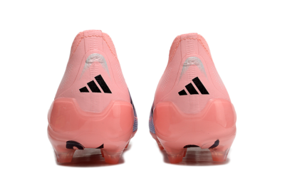 Unisex Adidas Predator Laceless Elite 25 FG Football Boots - Pink/Blue/Black