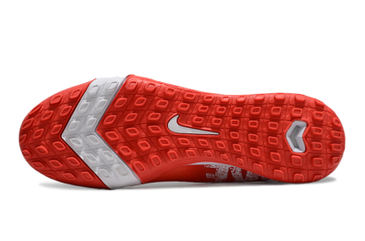 Unisex Nike Air Zoom Mercurial Vapor 16 Elite TF Football Shoes - Red/White