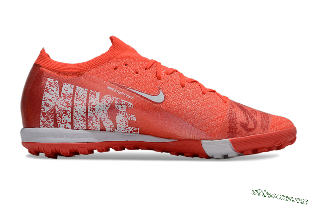 Unisex Nike Air Zoom Mercurial Vapor 16 Elite TF Football Shoes - Red/White 7