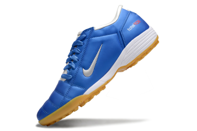 Unisex Nike Total 90 II TF Football Shoes - Blue/White/Brown