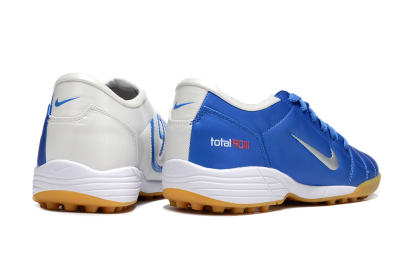 Unisex Nike Total 90 II TF Football Shoes - Blue/White/Brown