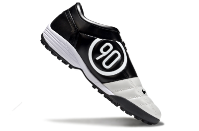 Unisex Nike Total 90 II TF Football Shoes - Beige/Black/White