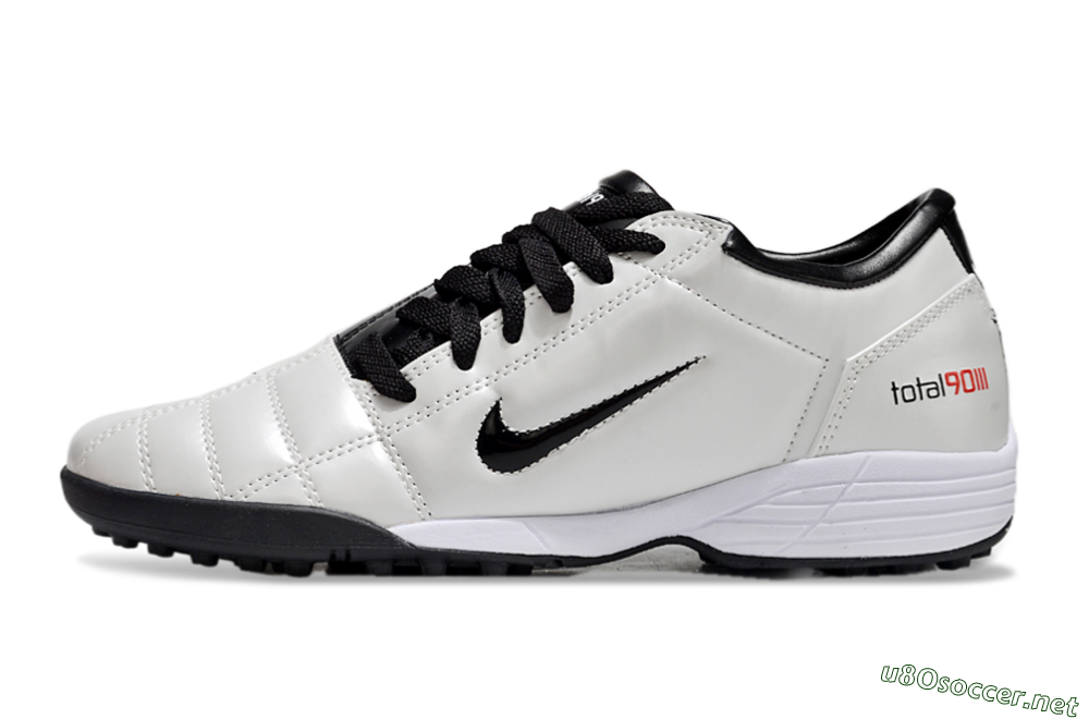 Unisex Nike Total 90 II TF Football Shoes - Beige/Black/White 0