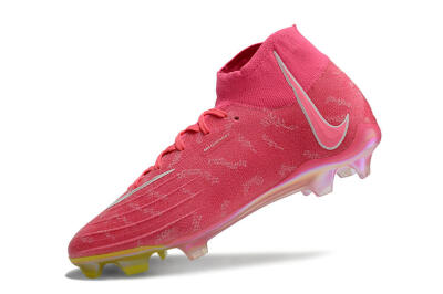 Unisex Nike Phantom Luna Elite FG Football Boots - Pink/White/Yellow