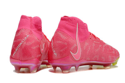 Unisex Nike Phantom Luna Elite FG Football Boots - Pink/White/Yellow