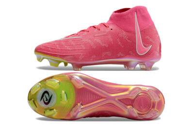 Unisex Nike Phantom Luna Elite FG Football Boots - Pink/White/Yellow