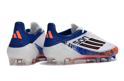 Men's Adidas F50 Elite FG Football Boots - White/Red/Blue