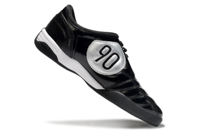 Men's Nike Total 90 II IC Football Shoes - Black/White/Yellow