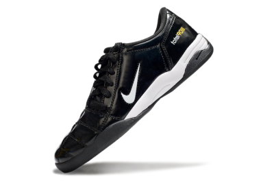 Men's Nike Total 90 II IC Football Shoes - Black/White/Yellow