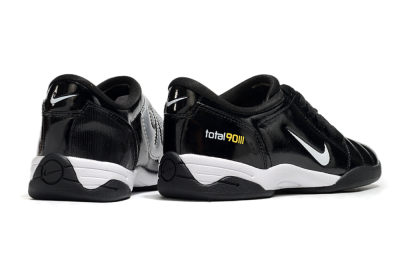 Men's Nike Total 90 II IC Football Shoes - Black/White/Yellow