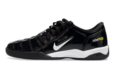 Men's Nike Total 90 II IC Football Shoes - Black/White/Yellow