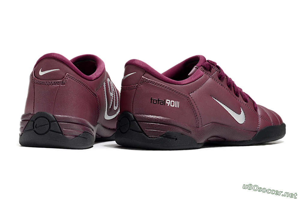 Men's Nike Total 90 II IC Football Shoes - Red/Black/White 6