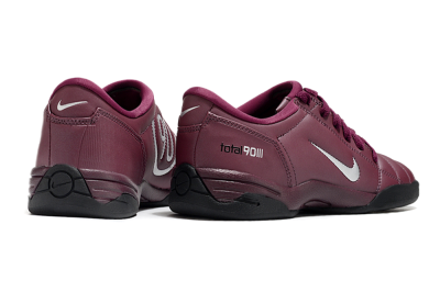 Men's Nike Total 90 II IC Football Shoes - Red/Black/White