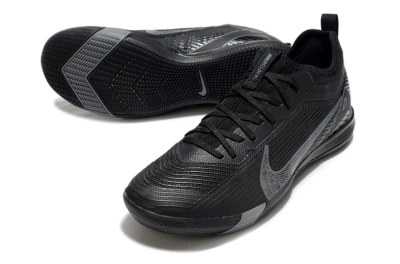 Men's Nike Air Zoom Mercurial Vapor 16 Pro IC Football Shoes - Black/Grey/Blue