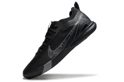 Men's Nike Air Zoom Mercurial Vapor 16 Pro IC Football Shoes - Black/Grey/Blue