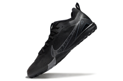 Unisex Nike Air Zoom Mercurial Vapor 16 Pro TF Football Shoes - Black/Grey/Blue
