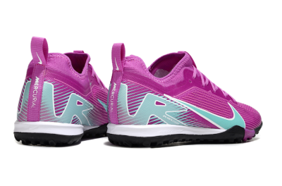 Unisex Nike Air Zoom Mercurial Vapor 16 Pro TF Football Shoes - Purple/Jade/White