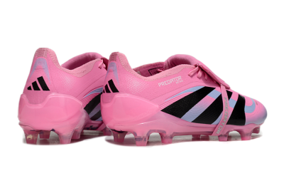 Men's Adidas Predator Elite 25 Foldover Tongue FG Football Boots - Pink/Black/Jade