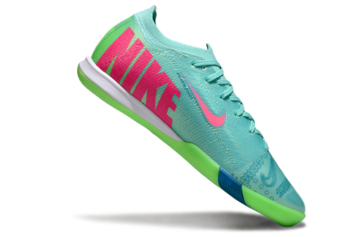 Men's Nike Air Zoom Mercurial Vapor 16 Elite IC Football Shoes - Jade/Pink/Yellow