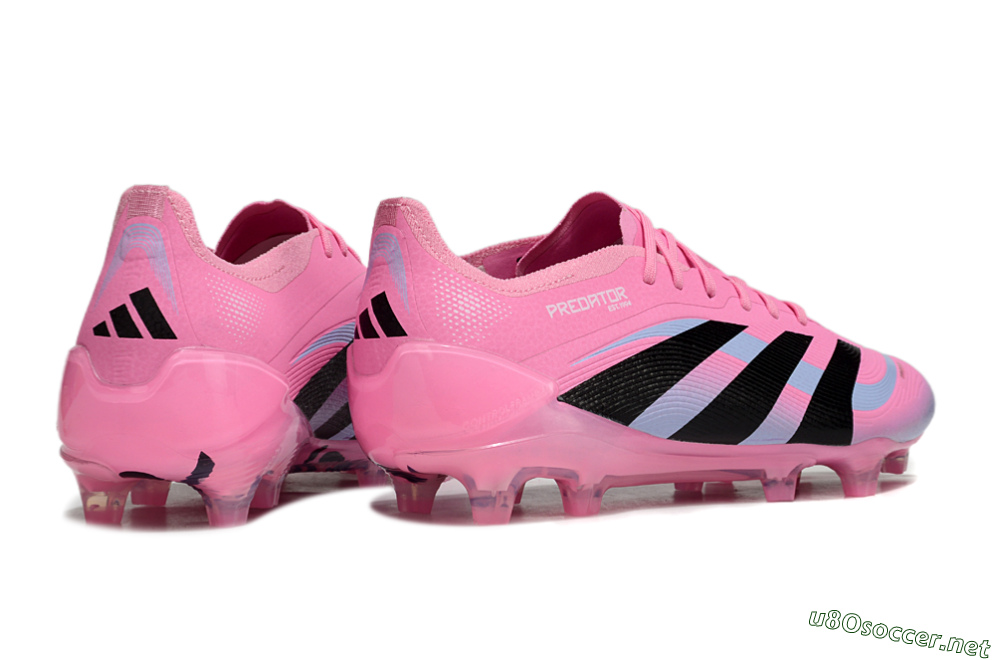 Men's Adidas Predator Elite 25 FG Football Boots - Pink/Black/Jade 6