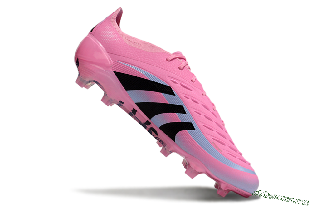 Men's Adidas Predator Elite 25 FG Football Boots - Pink/Black/Jade 4