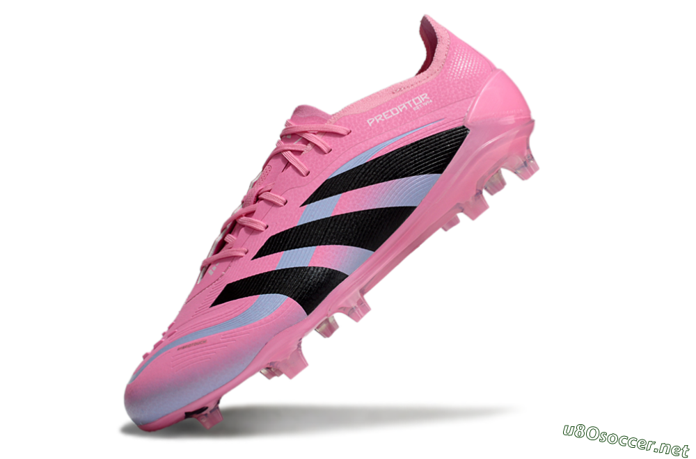 Men's Adidas Predator Elite 25 FG Football Boots - Pink/Black/Jade 5