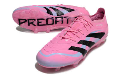 Men's Adidas Predator Elite 25 FG Football Boots - Pink/Black/Jade