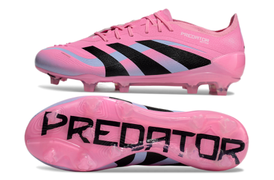 Men's Adidas Predator Elite 25 FG Football Boots - Pink/Black/Jade