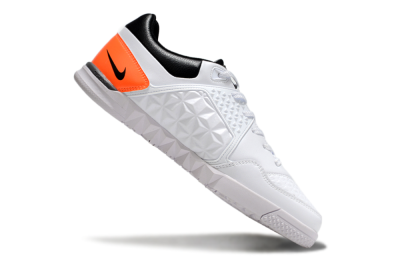Men's Nike Street Gato IC Football Shoes - White/Grey/Yellow/Black