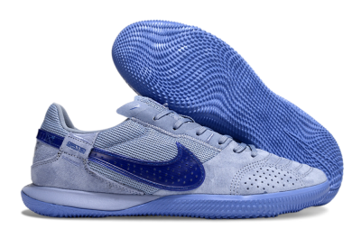 Men's Nike Street Gato IC Football Shoes - Blue/Blue