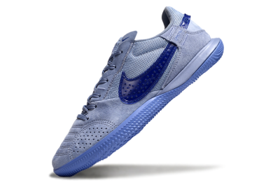 Men's Nike Street Gato IC Football Shoes - Blue/Blue