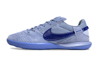 Men's Nike Street Gato IC Football Shoes - Blue/Blue